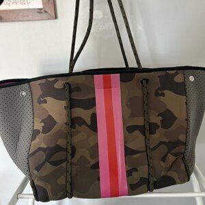 Camo Neoprene Tote Bag